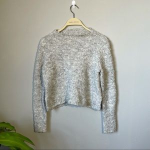 AERIE XS grey knit sweater